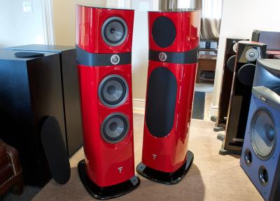 Focal Sopra 3 in Imperial Red Lacquer - Trade-In