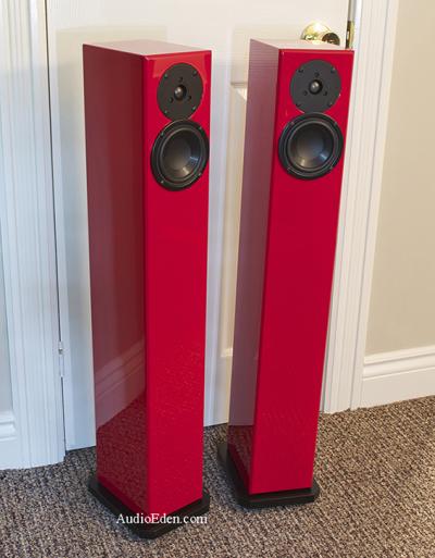 Totem Acoustic ARRO Speakers - Fire Red Finish