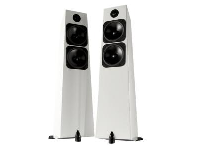 Totem Acoustic METAL V2 Floor Standing Speakers With Second Generation of 7 Inch Torrent Woofers - Ice Gloss White Finish