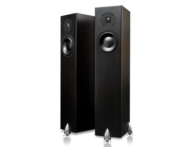 Totem Acoustic Forest Floor Standing Speakers In Black Ash Finish