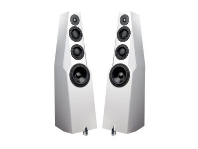 Totem Acoustic WIND Floor Standing Speakers in Satin White Finish - Powerful Presence 