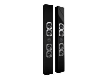 Totem Acoustic Tribe V Design On-Wall Speaker In Dusk Black Finish