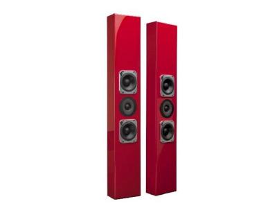 Totem Acoustic Tribe III Design On-Wall Speaker in Fire Red Finish