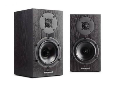 Spendor A1 Book Shelf Speakers in Black Oak Finish -  A1 (BO)