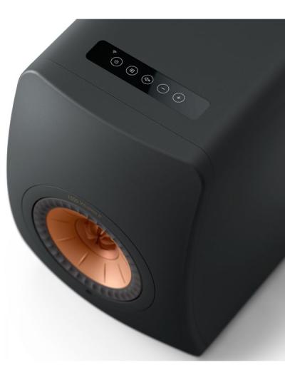 KEF LS50 Wireless II - The Ultimate Wireless HiFi Speakers In Carbon Black