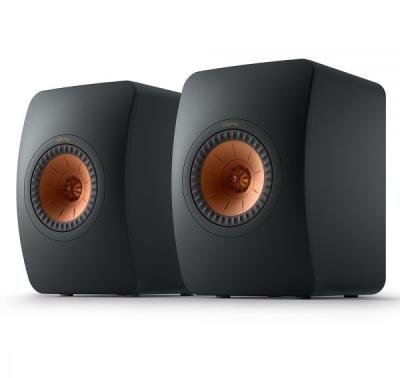 KEF LS50 Meta Bookshelf Loudspeaker In Carbon Black - LS50 Meta (CB)