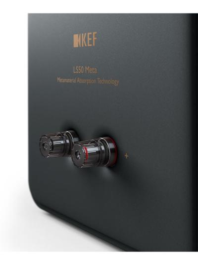 KEF LS50 Meta Bookshelf Loudspeaker In Carbon Black - LS50 Meta (CB)