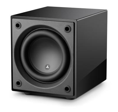 JL AUDIO D-108 8-inch Powered Subwoofer in Black Gloss Finish  - In Stock - D108