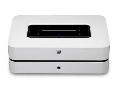 Bluesound Powernode Wireless Multi-Room Music Streaming Amplifier in White - N330WHTUNV