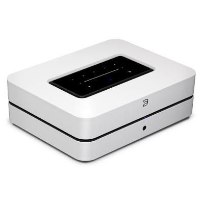 Bluesound Powernode Wireless Multi-Room Music Streaming Amplifier in White - N330WHTUNV
