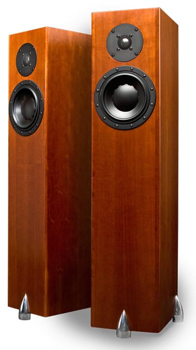 Totem Acoustic Forest Floor Standing Speaker in Cherry Finish