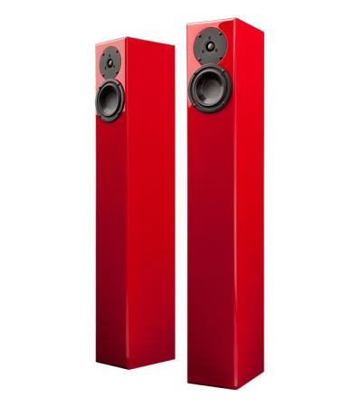 Totem Acoustic ARRO Ultra-Slim Design Floorstanding Speaker -Fire Red Finish