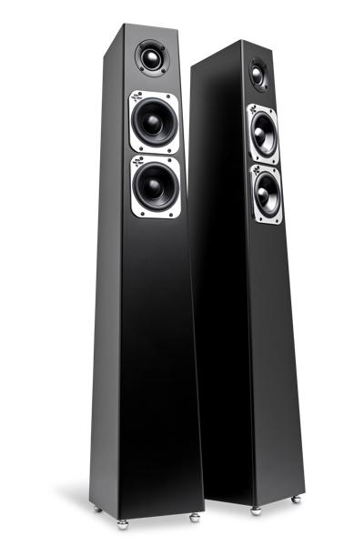 Totem Acoustic Tribe Tower Floor Standing Speaker - Dusk Finish