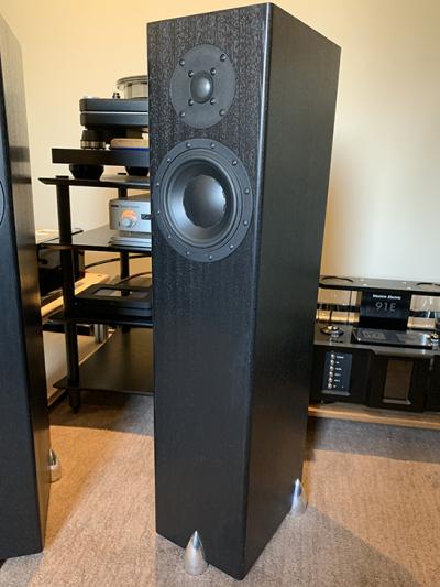 Totem Acoustic Forest Floor Standers in Black Ash Finish - TRADE-IN