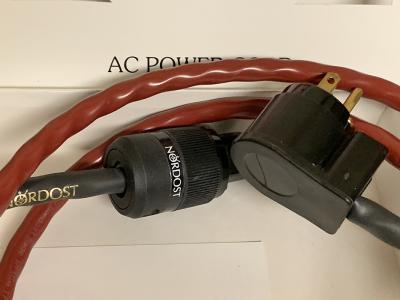 Nordost Red Dawn 2M Power Cord with Angled Plug - TRADE-IN